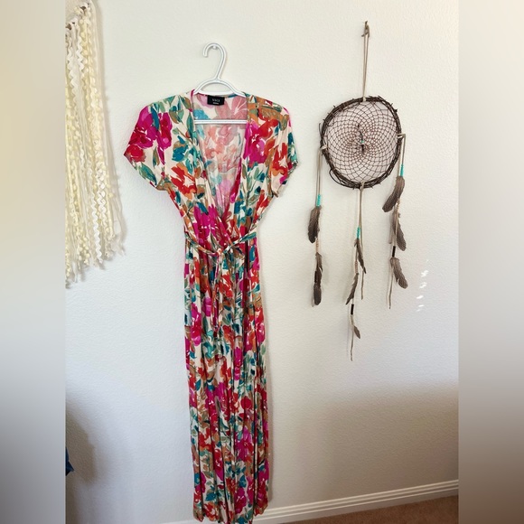 Colorful Maxi Dress - Picture 2 of 8